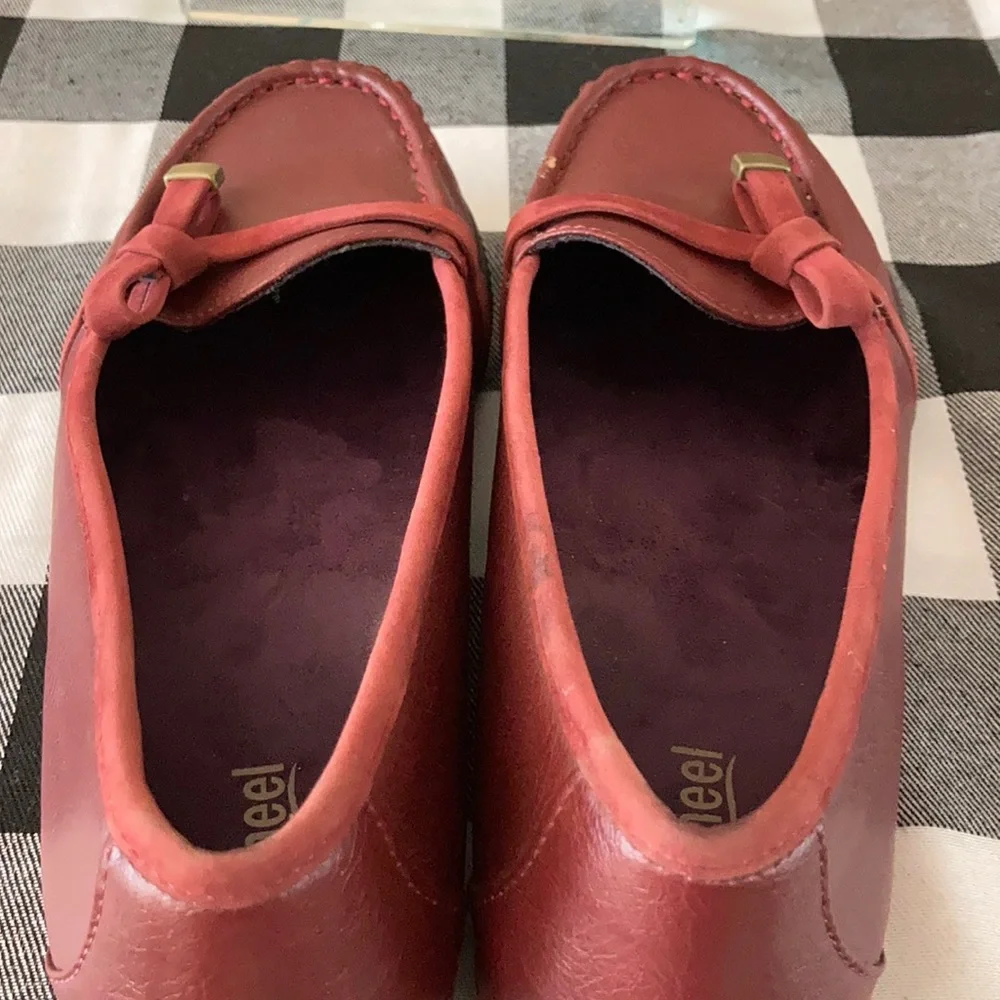 orthaheel slip leather